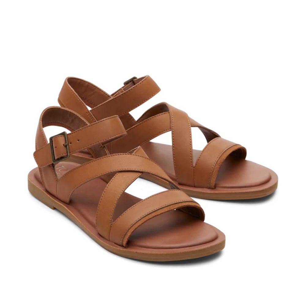 Toms Sloane Women's Brown Strappy Sandals